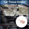 X AUTOHAUX Car Tissue Holder Car Tissue Box Organizer Wrinkled