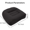 Srutirbo Car Booster Seat Cushion Heightening Height Boost Mat, Breathable