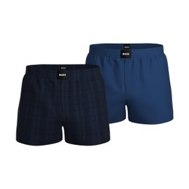 BOSS Men's Boxer Shorts Pack of 2, Dark Blue405