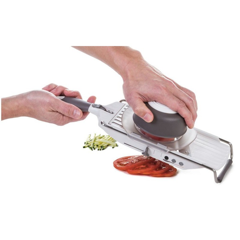 Progressive 10PL81100 PL8 Professional Hand Mandolin/Gourmet Slicer, Plastic/Stainless Steel ,