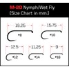 Mavrk Fly Fishing Euro Nymph Competition Barbless Hooks 125pcs Multi-Pack
