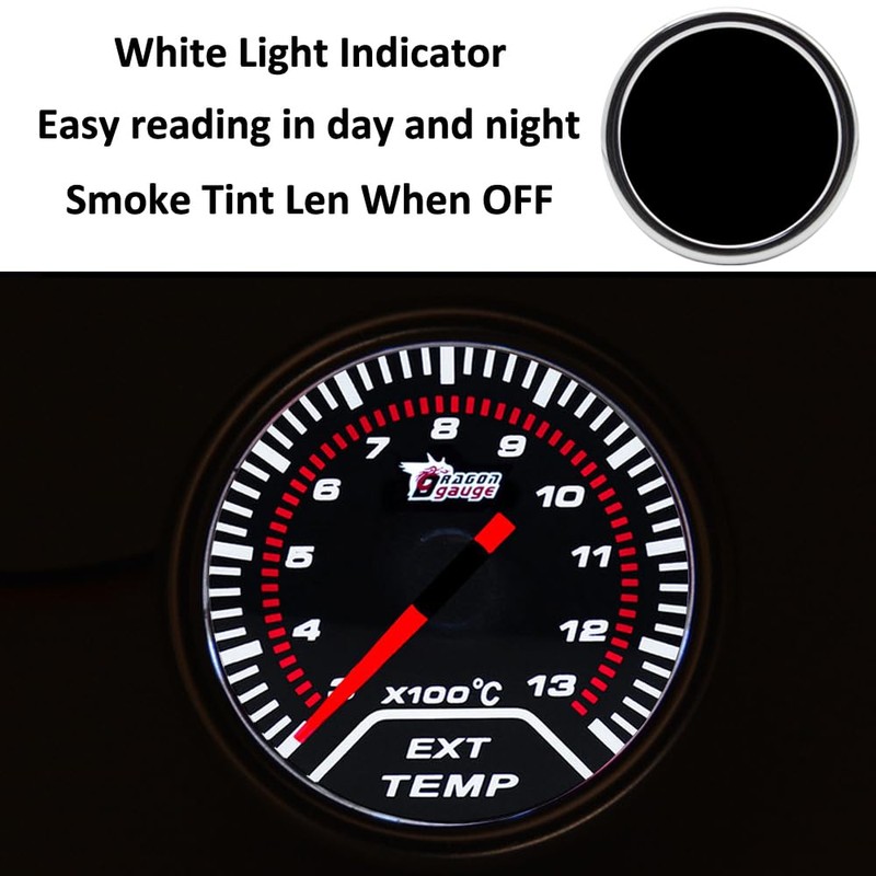 ETOPARS Universal Car Exhaust Gas Temperature Display 2 Inch 52