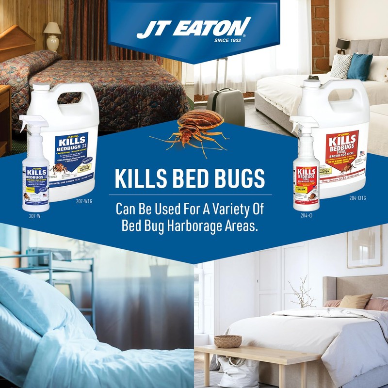 Kills Bedbugs II Spray, Water Base, Gallon with Sprayer –