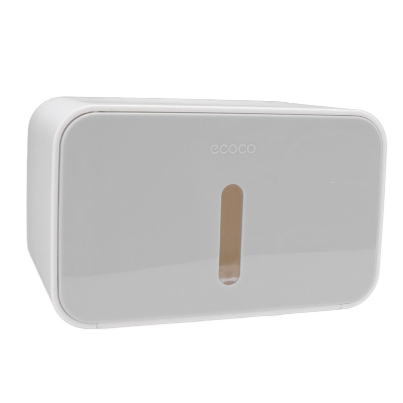 Toilet Paper Roll Box Cover Waterproof Punch Free Prevent Corrosion