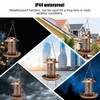 Solar Bird Feeder Solar Powered Garden Light Portable Hanging Hollow
