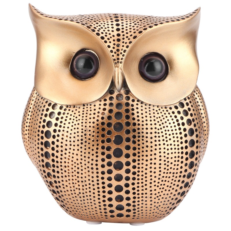 Owl Statue Figurine Ornament Innovative Resin Animal Sculpture Art Crafts