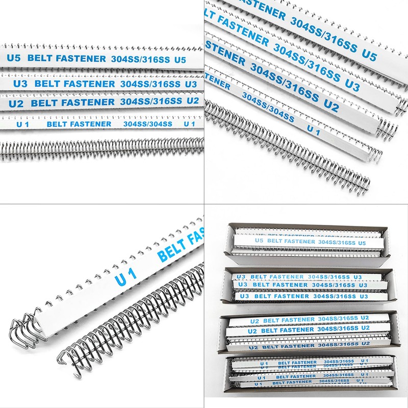 12'' U1 Conveyor Belt Splicer Stainless Steel Wire Hooks Belt