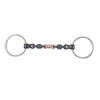 Shires Black Sweet Iron Loose Ring Waterford Horse Bit 5",