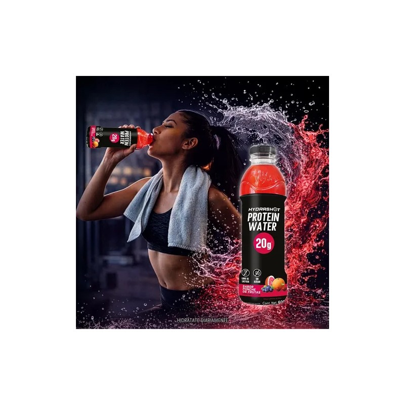 Pack 2 Bebidas De Proteína + Electrólitos Hydrashot Ctc