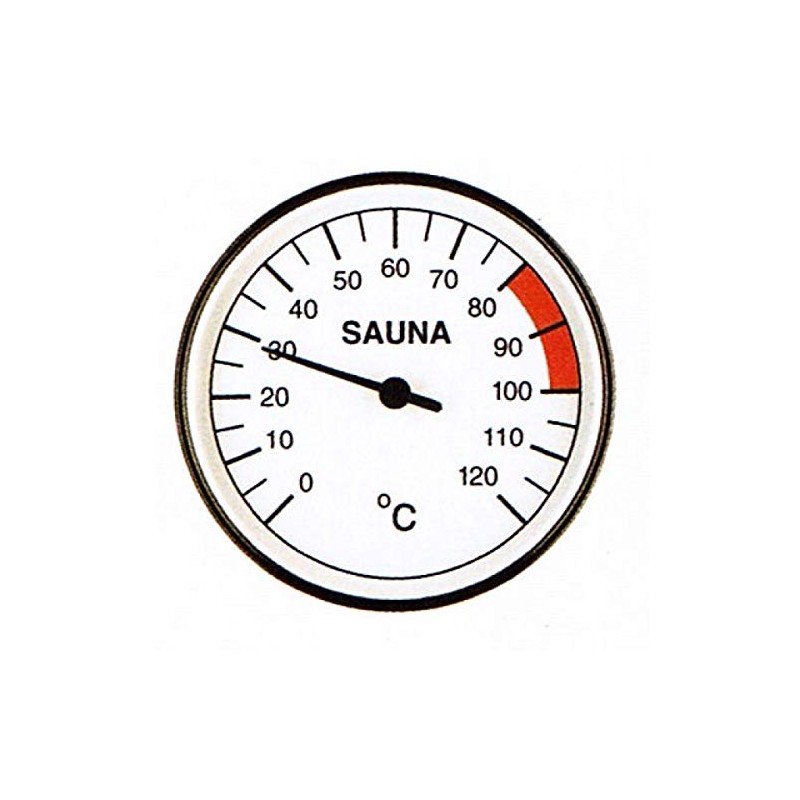 Unbekannt Infraworld S2214 Thermometer 100 mm Diameter Sauna Accessories Sauna