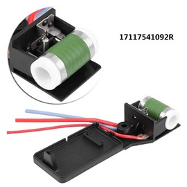 DEWIN Mini Cooper R53, Radiator Fan Resistor 17117541092R Car Engine Cooling Radiator Fan Motor Resistor Compatible with Mini Cooper R50 R52 R53 03-08