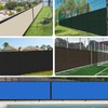 Coonoble Fence Privacy Screen Outdoor 6' x 20' Blue Heavy
