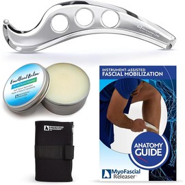 Myofascial Releaser Elipse Pro Tool - Myofascial Releaser Ellipse Pro Stainless Steel Scraping Massage Tool for IASTM Myofascial Release, Massage, Gua Sha and Physical Therapy Techniques Body Care Comfort