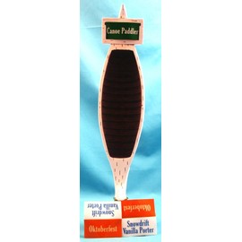 Leinenkugels Beer Seasonal White Canoe 13in Resin Tap Handle