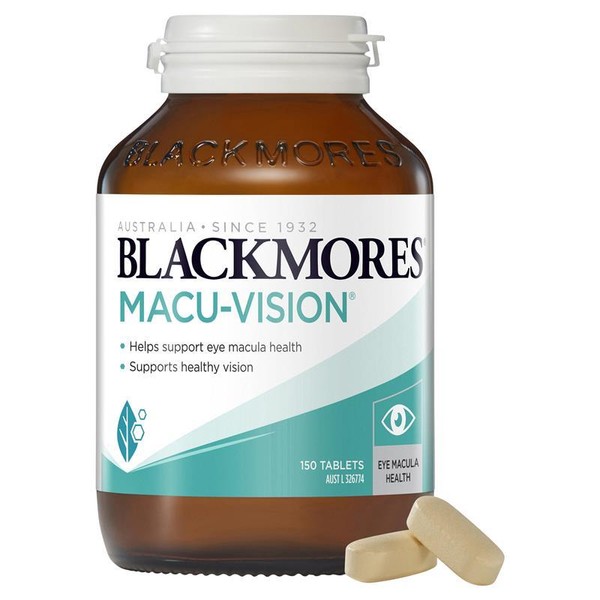 Blackmores Macu Vision Plus Eye Care Vitamin, 150 Tablets