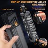 3.7V Mini Electric Screwdriver,Cordless Precision Screwdriver Set,50 in1 Magnetic Bits,Small