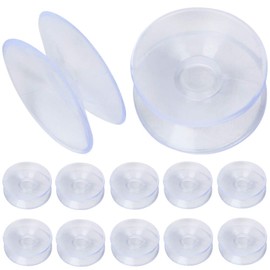 TKY Double-Sided Suction Cup Storage, Secure, Convenient Goods, Set of 12 (3 cm)