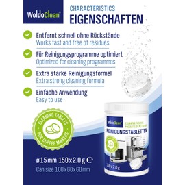 Cleaning Tablets for Coffee Machines