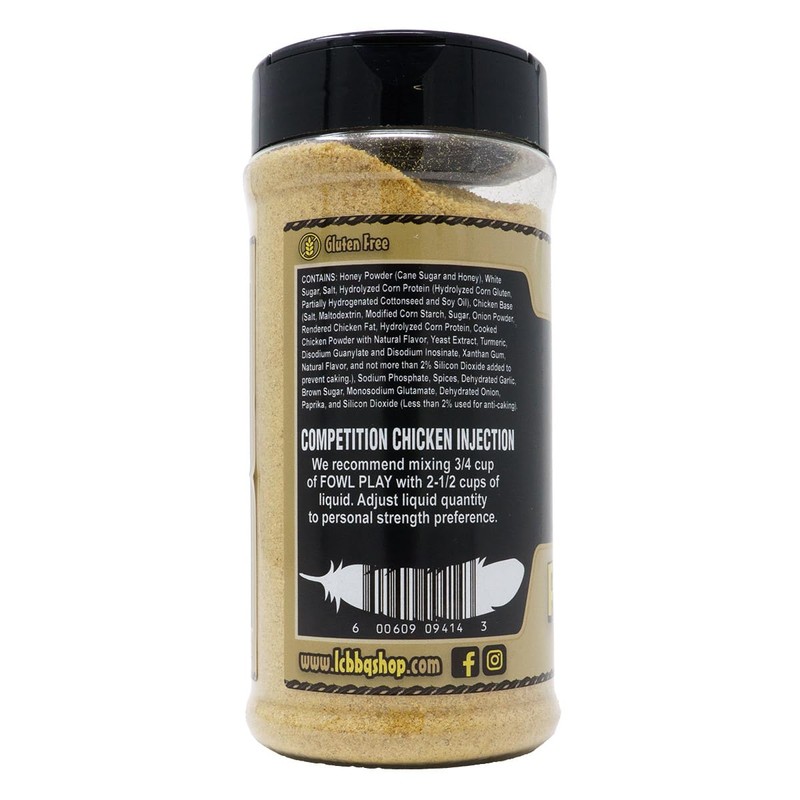 LC BBQ Fowl Play Competition Chicken Injection 12 oz.
