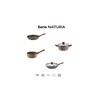 Pinti Natura Series Aluminium Saucepan Diameter 20 cm Non-Stick Coating