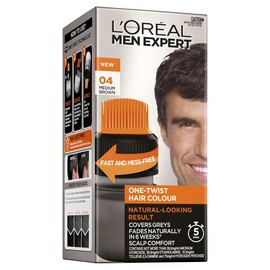 L'Oreal Paris Men Expert One Twist Hair Colour 04 Medium Brown