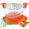 Chicken Shredder with Separate Plate, Large Meat Shredder Tool Twist