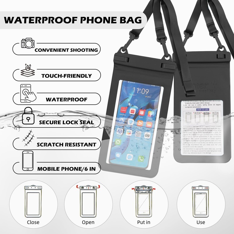 Artmitz 10L Waterproof Dry Bag for Kayaking Swimming Boating Camping