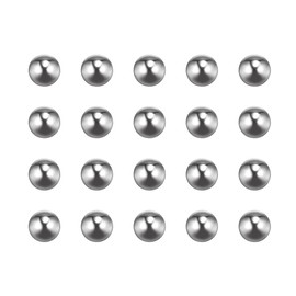 sourcing map 150 Pieces Ball Bearing Steel Balls Replacement Parts 8 mm 201 Stainless Steel G200 Precision