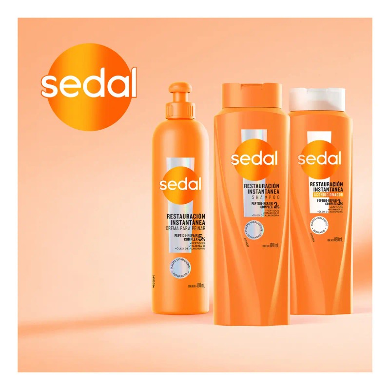 Acondicionador Sedal Restauración Instantánea 650ml
