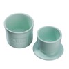 JSHKY Butter Crock With Spreader, French Keeper With Water Line