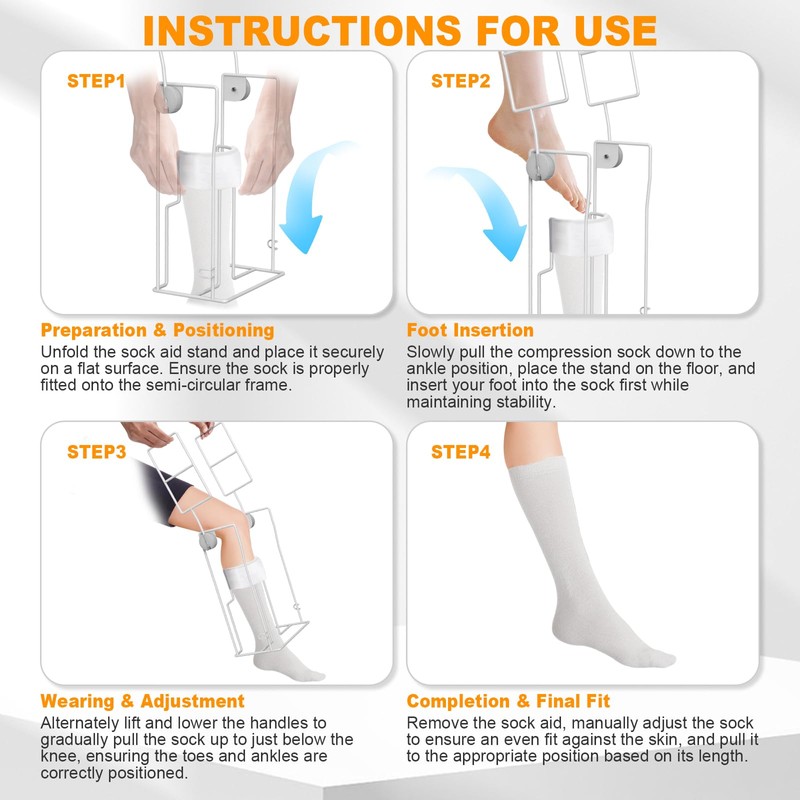 Hadwoer Stocking Donner Adaptive Dressing Aid for Putting on Compression