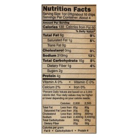 UD Daily Crave Aged White Cheddar Lentil Chips Case of 8 4.25 oz Grain Snack