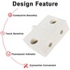 MKBKLLJY 6 PCS White Cabinet Door Switch Normally Closed Automatic