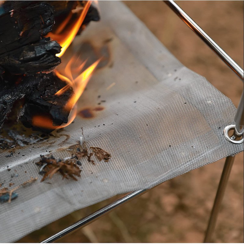 CAMPING MOON SOLO-202-TC Bonfire Mesh Sheet, B4 Type, Solo Grill,