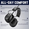 PROHEAR 033 Upgraded Bluetooth 5.4 Hearing Protection Headphones with FM/AM