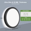 LEZOE 24W Motion Sensor LED Ceiling Light dimmable, 12Inch 2400lm