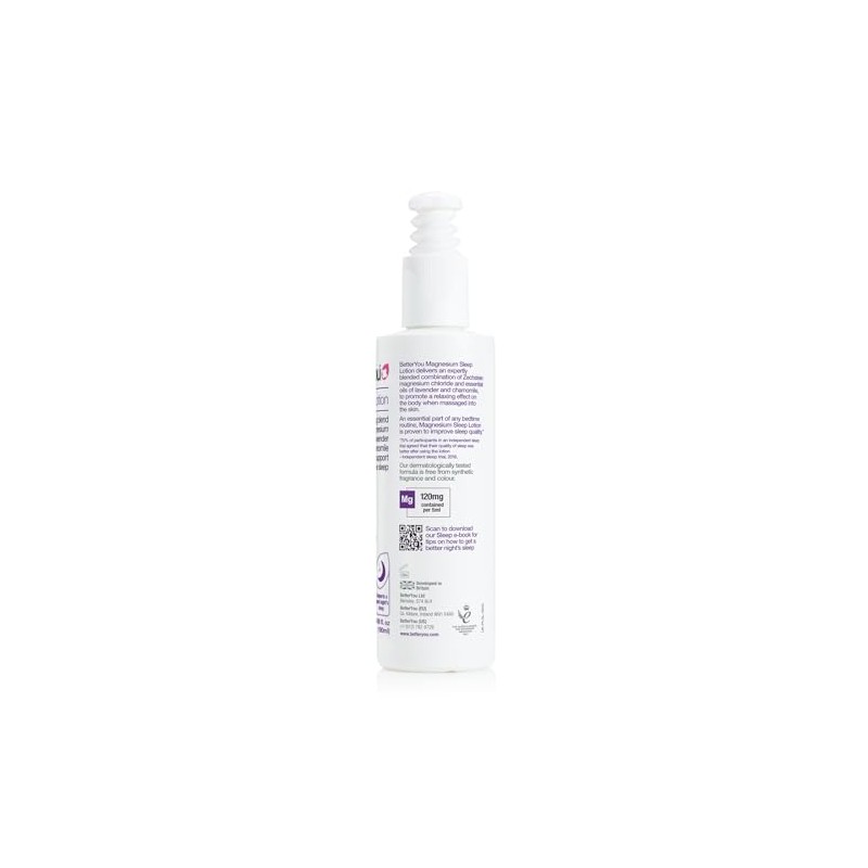 BetterYou Natural Magnesium Sleep Lotion 180ml
