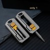 Vkyipg Titanium Alloy Screwdriver Magnetic Small Maintenance Combination Multifunctional Portable