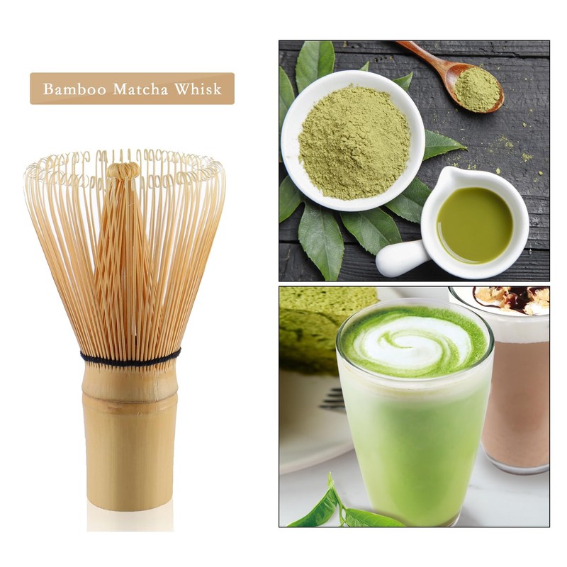 Matcha Set with Matcha Whisk, Ceramic Matcha Whisk Holder and