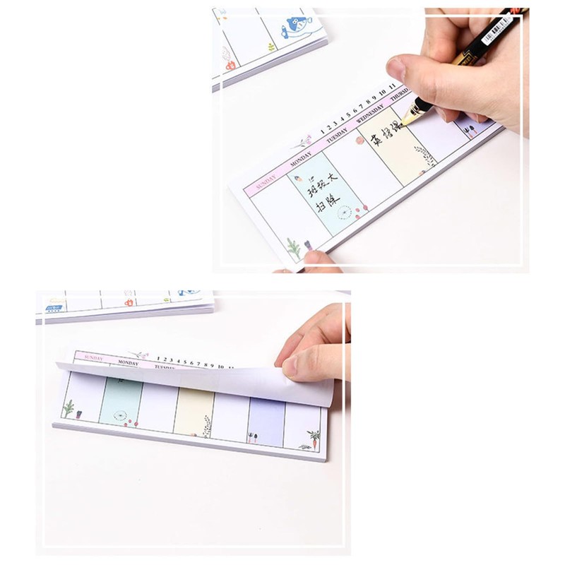 Thereisno Quality Weekly Planner Notebook Weekly Planning Pads Weekly Calendar