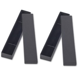 2 PCS Bracelet Gift Box,21*4*2cm Jewellery Boxes with Lid Kraft Jewelry Boxes Necklace Cardboard Gift Box Long Necklace Case Long Jewellery Gift Box Rectangle Chain Gift Box for Jewellery Bracelet