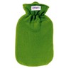 Sanger Hot Water Bottle with Fleece Cover, 2L (Green)