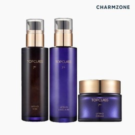 Chamzone Top Class 7th Generation 3-piece set (skin + emulsion + cream) + shopping bag / 참존 탑클래스 7세대 3종세트(스킨+에멀전+크림)+쇼핑백