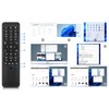 Pepper Jobs W10 GYRO Air TV Remote, QWERTY Keyboard Fly
