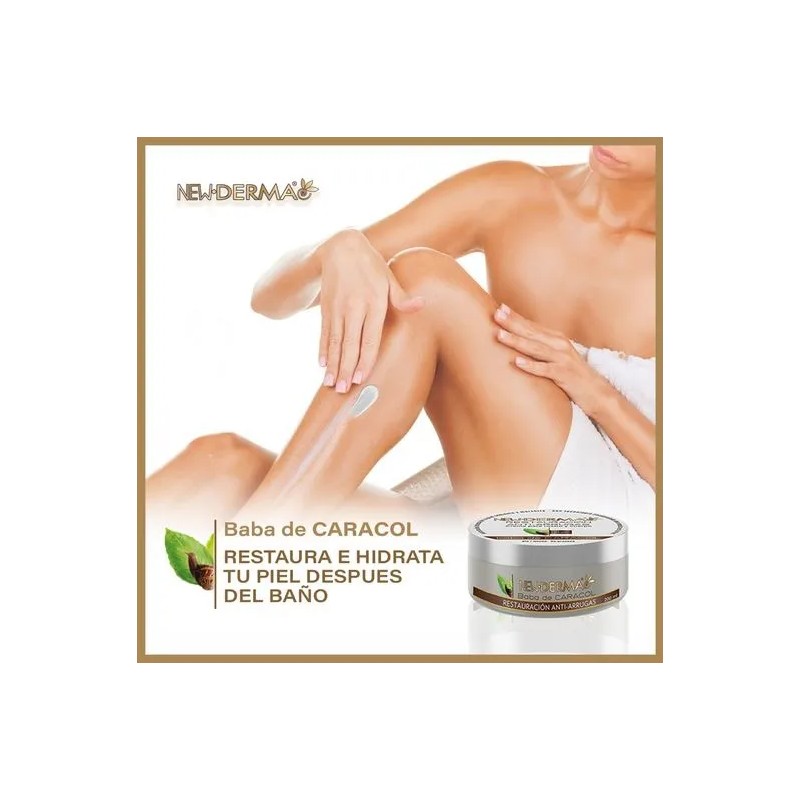 Crema Corporal NewDerma Baba de Caracol 400ml