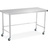 GAOMON Stainless Steel Table for Prep & Work, 60"x24" Heavy