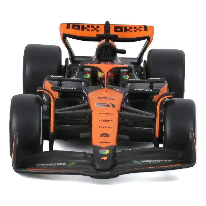 Bburago 2024 F1 Mclaren Mcl38 Miami Gp #81 Oscar Piastri