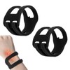 2 PCS Adjustable Wrist Brace for TFCC Tear,Black Wrist Support