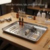 QWORK Stainless Steel Instrument Tray, Multipurpose Service Tray with Flat