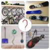 Bicycle Hooks, Pack of 6 Ceiling Bicycle Hooks, Bicycle Storage